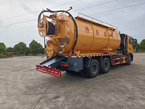 รถบรรทุก<span class=keywords><strong>ดูด</strong></span>สิ่งปฏิกูล6X4 5 9000L ยูโรสำหรับโรงแรมกันกลิ่นน้ำมันดีเซลเกียร์ธรร<span class=keywords><strong>ม</strong></span>ดา - Product Image 3