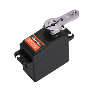 Servomotor <span class=keywords><strong>DS3115</strong></span> de 15 kg, Servomotor Metálico de Alto Torque para Control de Ángulo Programable de Brazos Mecánicos Robóticos y Modelos de Automóviles - Product Image 1