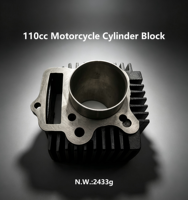 Bloc-cylindre refroidi par air 110cc de remplacement pour Clone C110 Zongshen Lifan TaoTao ATV Dirt Bike