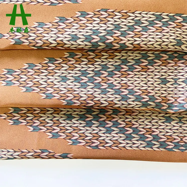 Mulinsen Textile tissé Aramrni 50D Satin mousseline tissu soie cristal Polyester papier imprimé robe