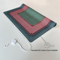 Tapis de Mahjong antidérapant avec base en caoutchouc, surface de jeu lisse, durable, pliable, tapis de jeu de voyage pour jeux de Mahjong sur table, divertissement