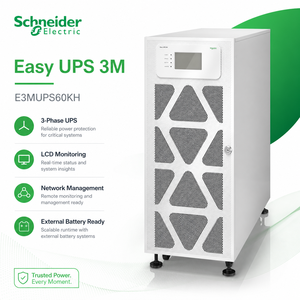 UPS de Torre en Línea de Doble Conversión de Alta Frecuencia Powerware <span class=keywords><strong>Eaton</strong></span> <span class=keywords><strong>93E</strong></span> <span class=keywords><strong>93E</strong></span>-60-N-MBS 60kVA 60 KVA 54 KW 400Vac Sin Transformador - Product Image 1
