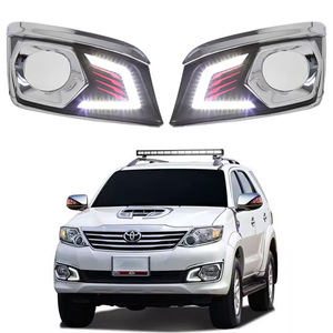Luz <span class=keywords><strong>Antiniebla</strong></span> LED de Conducción Diurna para <span class=keywords><strong>Toyota</strong></span> Fortuner <span class=keywords><strong>Hilux</strong></span> SW4 2012 <span class=keywords><strong>2013</strong></span> 2014 2015, Lámpara <span class=keywords><strong>Antiniebla</strong></span> Delantera para Parachoques, Luz Diurna DRL - Product Image 1