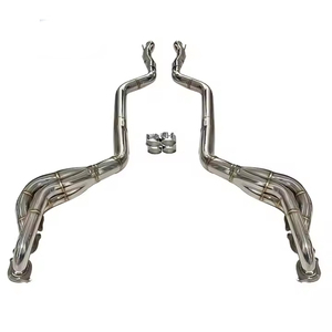 Cao cấp T304 thép không gỉ xả tiêu đề OEM thay thế cho Mercedes-Benz C63 Amg w204 M156 6.2L loại ống xả đa dạng - Product Image 1
