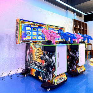 Coin-Operated Shooting Game Commercial Shooting Game <b>Machine</b> Metal & Plastic Arcade Cabinet Indoor <b>Amusement</b> Game Equipment - Product Image 5