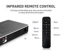 Proyector DLP P10II 3D 4K Mini Cine Inteligente Android 9.0 WiFi Portátil Home Theater Video Proyector DLP P10 con Batería