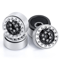 Nouvelle jante Beadlock en alliage d'aluminium de 1,0 pouce, moyeu de roue 30x21,5x16mm, hexagone de 7,5mm, pièces de mise à niveau adaptées aux Crawler RC 1:24