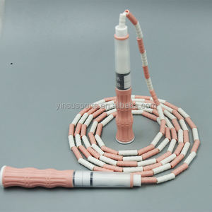 Corde à sauter en bambou pour enfants MAICCA, perles douces en forme de <span class=keywords><strong>gourde</strong></span>, cent sections, spéciale pour les élèves, réglable, bicolore, haute qualité, durable - Product Image 6