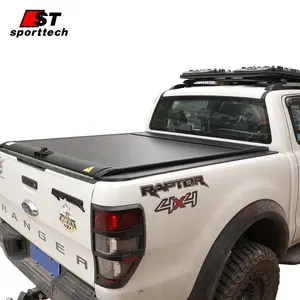 Pickup Car Accessories With Password Lock Tonneau Covers Retractable Cover For Ford F150 Accessories 2017-2022