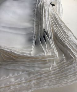 وشاح أبيض فارغ لحرير diy قماش مدلفن يدويًا <span class=keywords><strong>habotai</strong></span> 8 من أصل 10 حجم مخصص - Product Image 6