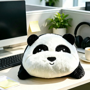 Peluche Natalizio Personalizzato a Forma di <span class=keywords><strong>Panda</strong></span>, Ornamento Natalizio Soffice Ricamato, Decorazione Festiva per Interni per Grossisti - Product Image 4