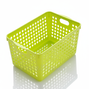 Cesto portaoggetti profondo verde Inomata - Product Image 1