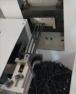 Machine de découpe entièrement automatique à grande vitesse pour manchons, idéale pour la découpe de tubes en maille tressée en nylon - Product Image 5