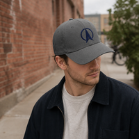 Casquette de baseball vintage brodée de lettres, style streetwear décontracté
