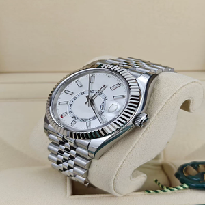 Cao Cấp Tự Động Vương Miện Cấp Sang Trọng Xem 42Mm Thượng Hải Cơ Khí Chất Lượng Cao Con Trỏ Quay Số Với Hai Thời Gian Khu - Product Image 5