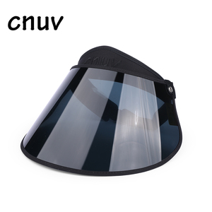 Grande de alta calidad de pvc viseras tapas de paja sombreros de Sol de moda de verano de viseras tapa - Product Image 3