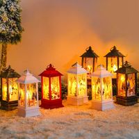 Bougies Led décoratives pour Halloween, lampe Vintage, château, citrouille, fantôme, suspendus, lanterne, fournitures pour la maison, fête d'halloween, 20 pièces