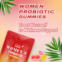 Gummies probiotiques en marque blanche pour femmes, complément alimentaire pour la santé urinaire et vaginale