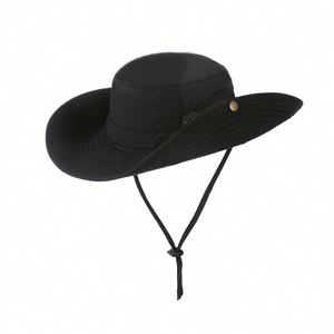 Summer Breathable Safari <b>Hats</b> Wholesale Fisherman Bucket <b>Hat</b> <b>Sun</b> Protection Boonie <b>Hats</b> for <b>Men</b> - Product Image 6
