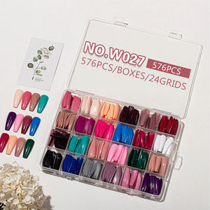 <span class=keywords><strong>2023</strong></span> nuevo estilo OEM personalizado Prensa en <span class=keywords><strong>uñas</strong></span> al por mayor <span class=keywords><strong>uñas</strong></span> artificiales acrílico ataúd <span class=keywords><strong>uñas</strong></span> postizas - Product Image 1