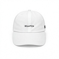 Casquette de baseball non structurée en polyester imperméable avec logo en patch de caoutchouc perforé au laser, casquette de sport à visière incurvée