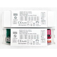 ZigBee Tuya lampu sorot rumah pintar, lampu sorot bawah 12w 300mA Driver Dimmer 220V Led pencahayaan lampu langit-langit