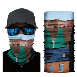 Custom bandana's bescherming UV unisex naadloze sjaal winddichte fietsbandana nekwarmer gaiter - Product Image 2