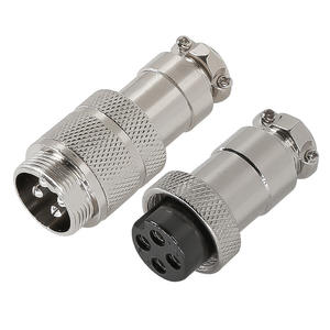 Conjunto de Conectores de Aviación GX20 de 2/3/4/5/6/7-15 Pines - Conector Macho y Hembra Roscado de 19 mm para Equipos Industriales de Uso Pesado - Product Image 3