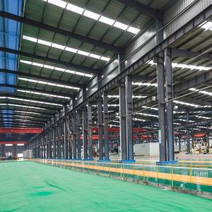 Atelier à structure en acier à grande portée, centre logistique, bâtiment industriel, bâtiment métallique préfabriqué, entrepôt moderne - Product Image 5