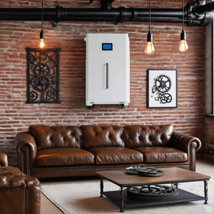 แบตเตอรี่พลังงานแสงอาทิตย์16kWh 320Ah 51.2V สไตล์ปุ่มแอป48ภาษาและอายุการใช้งานยาวนานสำหรับเครื่องกำเนิดไฟฟ้าพลังงานแสงอาทิตย์ในบ้าน T30คิด - Product Image 4