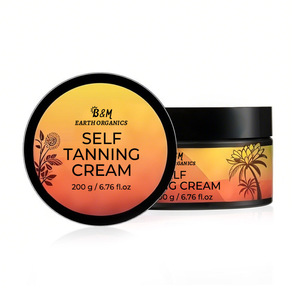 Private Label Wholesale Sunless Self Tanner Natural Indoor Glow Black Bronzer Sunbed Cream for <b>Body</b> Tanning Extender <b>Lotion</b> - Product Image 2