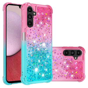 Funda protectora líquida con gradiente de purpurina para teléfono móvil, para Samsung galaxy s23 plus/<span class=keywords><strong>A14</strong></span> <span class=keywords><strong>5g</strong></span>/Z flip 3/4 - Product Image 3