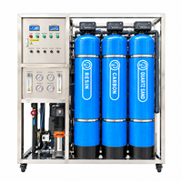 Système de filtration d'eau commercial 500 LPH – Équipement de prétraitement avec filtration au sable, au charbon et à la résine pour la production d'eau pure