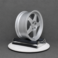 Jantes en alliage forgé sur mesure 1 pièce, finition argent brossé, 5 branches, 19, 20, 21, 22 pouces, 5x112, 5x120 pour Audi RS3 RS4 RS5 RS6