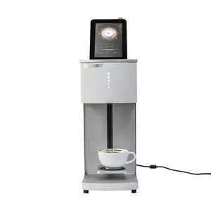 Automatische Selfie Koffie Printer Machine Met 3D Bier Gezicht Print Schuim Afdrukken Oem Beste Eetbare 2018 2019 Uk Voor Beelden