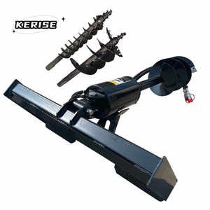 Industriële Dienst <span class=keywords><strong>Skid</strong></span>-Stuur Post Gat Graafmachine Aarde Boormachine <span class=keywords><strong>Skid</strong></span> Stuur Stuur Boorgat - Product Image 3