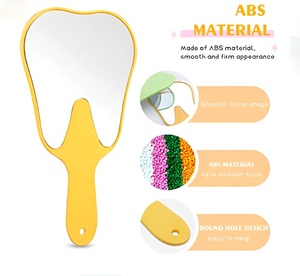 Most Popular Manual Dental Mirror Teeth-shaped Handle with CE Certification and Class I Classification for Dental Care - Product Image 2