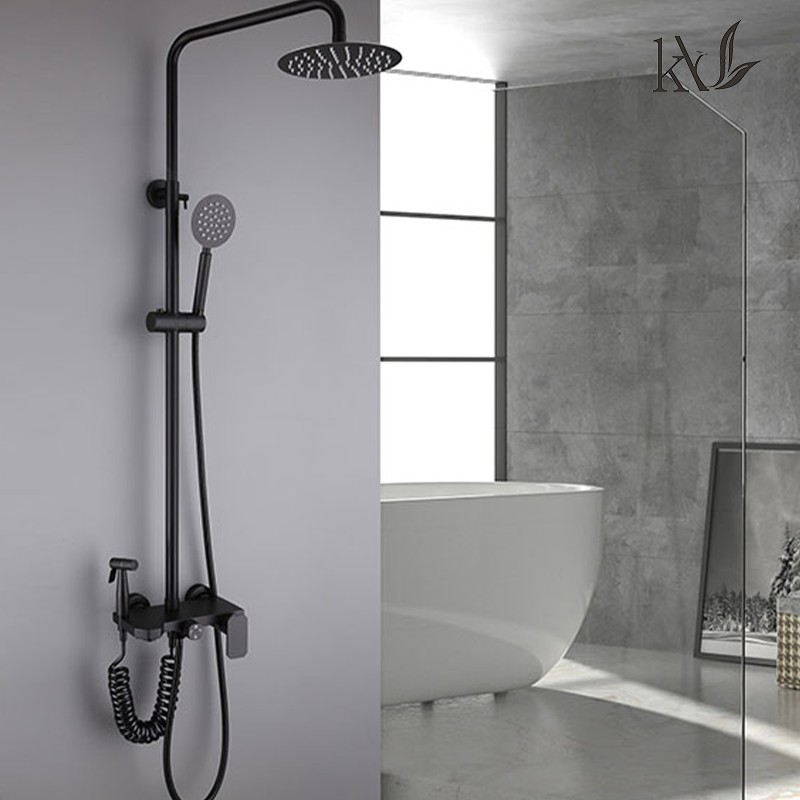 Stainless Steel Four Functions Wall Mounted
