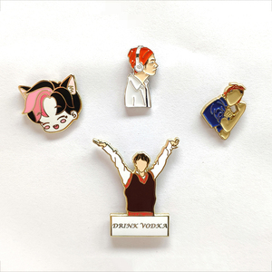 Pin <span class=keywords><strong>de</strong></span> solapa fabricantes <span class=keywords><strong>de</strong></span> China personalizado al por mayor Metal cereza Pins <span class=keywords><strong>de</strong></span> esmalte duro - Product Image 4