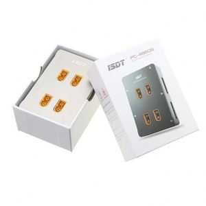 ISDT PC-4860S PC4860 1-8S บอร์ดชาร์จแบบขนาน CNC ปลอดภัย ผลิตจากพลาสติก พร้อมหัวต่อ XT60 สำหรับแบตเตอรี่ Lipo Gaoneng Tattu รุ่น ISDT Q6 T6 T8 - Product Image 1