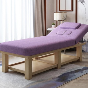 Kisen Foshan - Entrega Directa de Fábrica - Muebles para Salón de Belleza - Camilla de Masaje Eléctrica con Base Dorada - Cama Facial para Spa de Belleza - Venta al por Mayor - Product Image 2