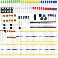 Nouveau kit de composants électroniques pour MEGA2560 Raspberry Pi avec LED, buzzer, condensateur, résistance JYJDDIY