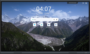 หน้าจอสัมผัส LED ขนาด 65/75/86 นิ้ว <span class=keywords><strong>ทีวี</strong></span>จอแบนดิจิตอลอัจฉริยะ พร้อมฟังก์ชั่นกระดานไวท์บอร์ดแบบอินเทอร์แอคทีฟ สีขาว <span class=keywords><strong>ราคา</strong></span> - Product Image 2