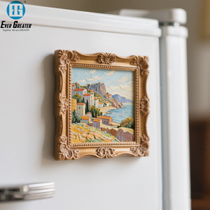 맞춤 제작 핸드페인팅 3D 레진 냉장고 자석 여행 기념품, 선물 및 홈 데코용으로 최적 - Product Image 1