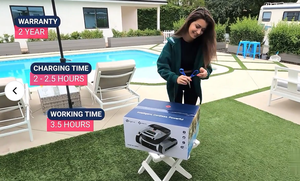 Nuevo <span class=keywords><strong>Robot</strong></span> Aspirador Automático Inalámbrico 2026, Limpiador de Piscinas Robótico Inteligente Subacuático - Product Image 6