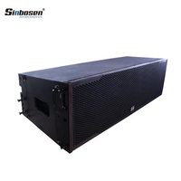 Sistema de Sonido Sinbosen SA210 Line Array con Altavoces de Bajos de 10 Pulgadas