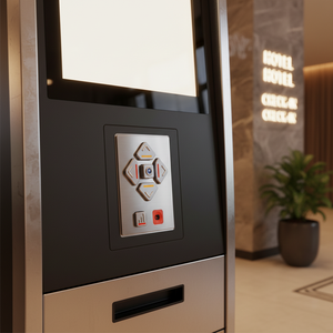 Teclado de Navegación Táctil LIFPOS AudioNav de 6 Teclas para Cualquier Quiosco, Máquina de Boletos o Máquina Expendedora que Cumpla con las Normas ADA o DDA - Product Image 1