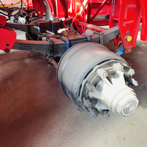 Heißer Verkauf: 20ft 40ft Container-Skelettchassis 2/3/4 Achsen Fracht-Sattelauflieger Stahl-Autotransporter-Anhänger - Product Image 4