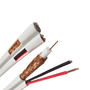 Câble coaxial haute vitesse RG6 quadruple blindage 18AWG en cuivre pur 75 Ohm pour <span class=keywords><strong>Internet</strong></span>, IPTV, Maison Intelligente, boîte de 305m, blanc/noir - Product Image 4