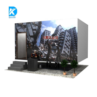 Simulateur de mouvement de robot industriel KD avec composants de base électriques 3/6DOF, moteur 1kW 220V, boîte de vitesses, moteur